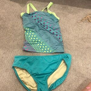 Lands end girls tankini swimsuit